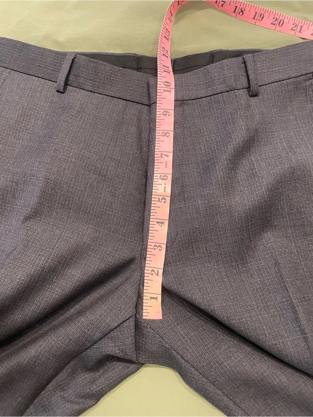 Jos. A. Bank Men's Dark Gray Slim Fit 41R Two-Button Suit 35W